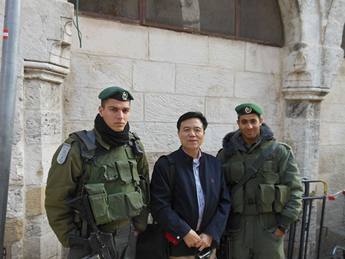 Old city of Jerusalem, the capital of Palestine