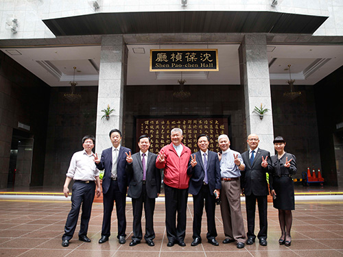 A cordial meeting with Taiwan Lien Chan