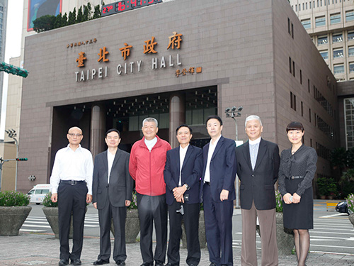 Chairman Gui and his party visited Taipei City Government