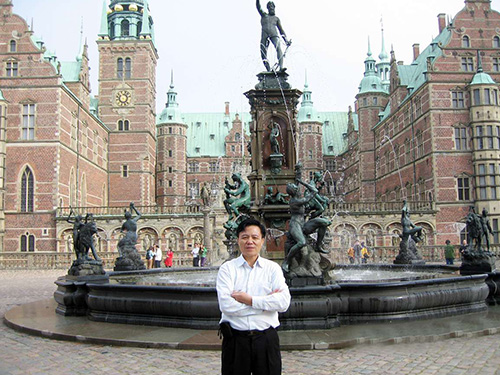 Danes love to mark the spiral tower